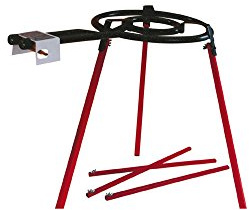 Vaello Campos 3100 Square Individual Paella Burner Tripod Legs