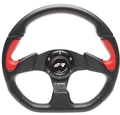 Simoni Racing X2330PUN/PR Sportlenkrad 330mm Eco-Leder