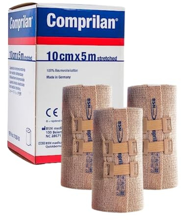 SPECIAL PACK OF 3-Comprilan 10cm X 5m (3.9 ) Each Roll