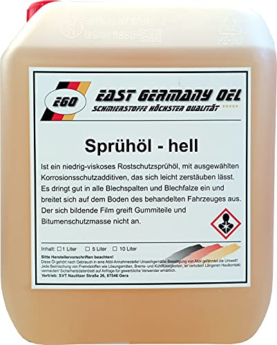 Sprühöl hell,Korrosionsschutzöl,Rostschutzöl,Korrosionsschutz,Kanister 5 Liter