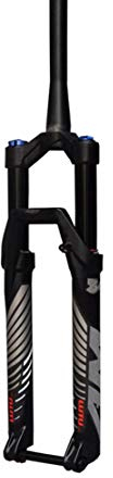 HIOD Forcella da Bicicletta MTB Bicicletta Tubo Affusolato Smorzamento della Regolazione del Rimbalzo Sospensione Pompa D'urto Forchette Mountain Bike Telecomando/Spalla Controllo Forchetta,A,29-inch