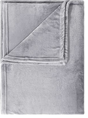 BUTLERS Fleecedecke L 200 x B 150cm | große extra weiche und Flauschige Couchdecke | Überwurf für Sofa im Wohnzimmer | Pflegeleicht