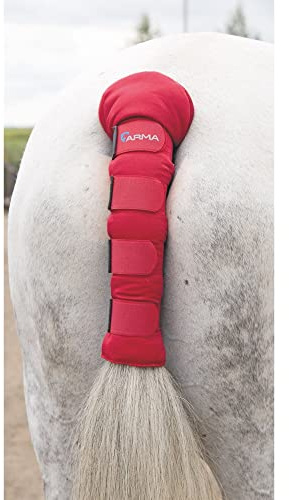 Shires Arma Schwanzschutz, gepolstert, Grau