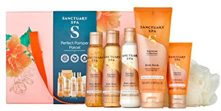 Sanctuary Spa Gift Set Perfect Pamper Parcel Gift For Women, Birthday, Christmas, Vegan And Cruelty Free 355 Ml