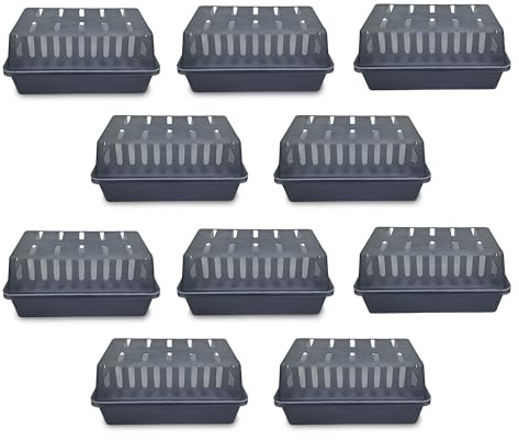 reilo 10x XXL Luftentfeuchter Box GT leer, Entfeuchterbox für Raumentfeuchter Granulat bis 1,2kg, kompatibel mit gängigen Entfeuchtern für Wohnraum, Schlafzimmer, Keller
