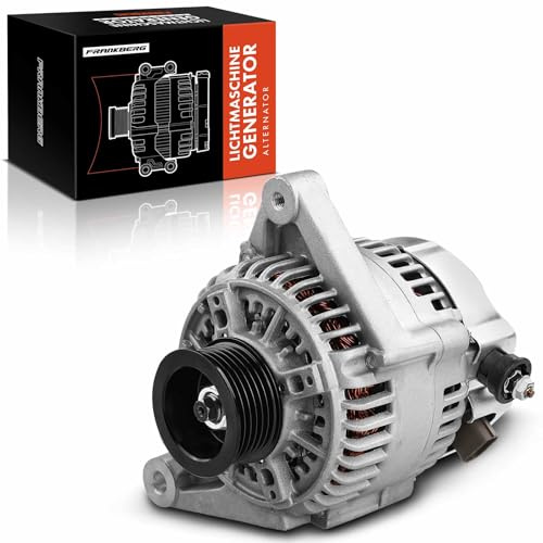 Frankberg Lichtmaschine Generator 80A 1022111920 | Kompatibel mit C.o.r.o.l.l.a Kombi E12, C.o.r.o.l.l.a Compact E11, MR 2 III ZZW3, C.o.r.o.l.l.a Stufenheck E12