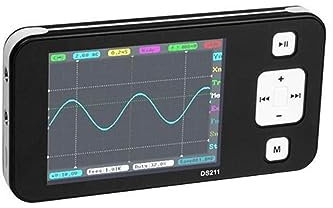 Oscilloscope portatif DS211 Mini poche numérique Portable Oscilloscope 1MSa/s 200kHz écran d'affichage analyseur de spectre facilité mesure avec de hautes performances