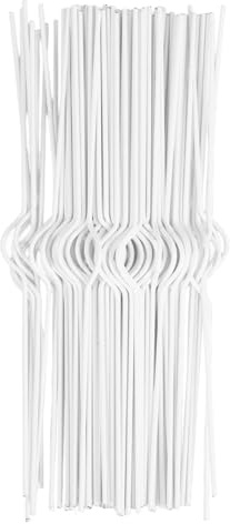 NUOBESTY Lot de 100 crochets pour calendrier blancs 8 pouces fer double spirale crochets rustiques pour accrocher des calendriers affiches et des bannières faciles à installer
