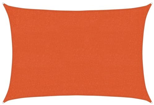 Lawn & Garden, Outdoor Living, Outdoor Umbrellas & SunshadesSunshade Sail 160 g/m² Orange 2x3 m HDPE