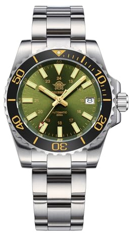 ADDIESDIVE analoge Uhr Herren Saphirglas NH35A mechanische Uhr taucheruhr Herren automatik 200m AD2086