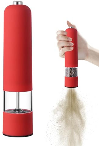 Macinapepe elettrico - Macinapepe elettrico automatico | Macinapepe e sale, macinapepe in ceramica per cucina, spezie e sale