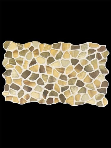 Piastrella decoro mattonella rivestimento doccia cucina interno effetto Mosaico Verde effetto pietra 1' scelta made in Italy, PREZZO RIFERITO A 1 CONFEZIONE DI 1 MQ! SPEDIZIONE GRATIS