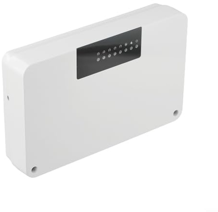 Linnkyfloa Controller di riscaldamento centralizzato multi-zona 5/8 canali per sistema di acqua calda radiante a pavimento con termostato e controllo attuatore valvola(5)