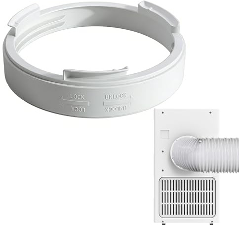 150mm Adattatore Tubo Condizionatore Portatile, Adattatore Scarico Condizionatore Portatile, Connettore Tubos Condizionatores, Accoppiatore Tubos Condizionatores per Tubo di Scarico (B)