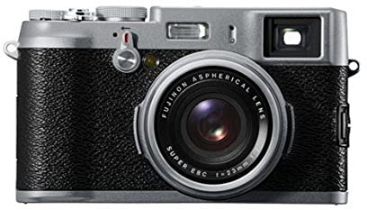Fujifilm X100, Fotocamera Digitale 12 MP, Sensore CMOS EXR APS-C, Obiettivo 35 mm, f/2.0, Mirino Ibrido, Otturatore Centrale