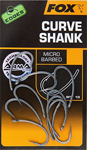Fox Edges Armapoint Curve Shank Hooks - 10 Karpfenhaken