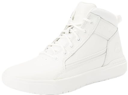 Timberland Allston, Scarpe da Ginnastica Uomo, Bianco (WHI Full Grain), 44.5 EU