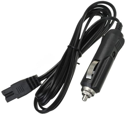 Car Battery Refrigerator Cable - Auto Plug Extension Cord, 12V/24V Ultra Long Charger Cable | Power Cord