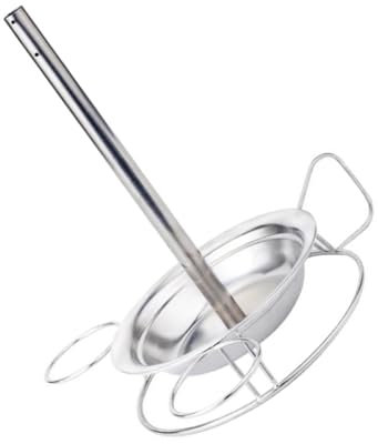 MAGICLULU Asador De Pollo Vertical Soporte Lata Cerveza Parrilla Acero Inoxidable