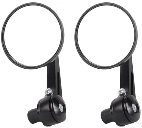 Motociclette Specchietti Laterali Specchietti Retrovisori Per Estremità Del Manubrio Tondi Da 7/8 Specchietti Retrovisori Laterali Specchietto Retrovisore Per Moto Maniglia Motociclo Specchietto
