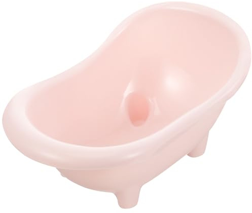 Artibetter Hamster Sandbadebox aus Kunststoff Rosa | Sandbadewanne für Hamster und Chinchillas im Hamsterkäfig, Leichter Kleintierbedarf