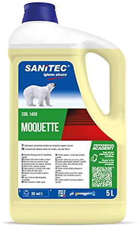 Moquette e Tessuti - Detergente Igienizzante Profumato per Moquette, Tappeti e Tessuti - 5 kg