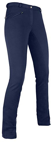 Hkm Jodhpur Pantalones de equitación, Azul Oscuro, 42 para Mujer