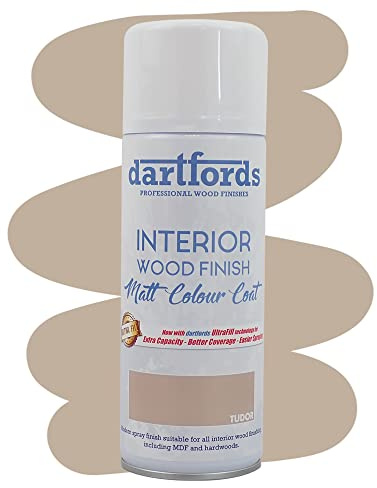dartfords Tudor Country Colours Interior Furniture and Craft Matt Spray Paint 400ml Aerosol