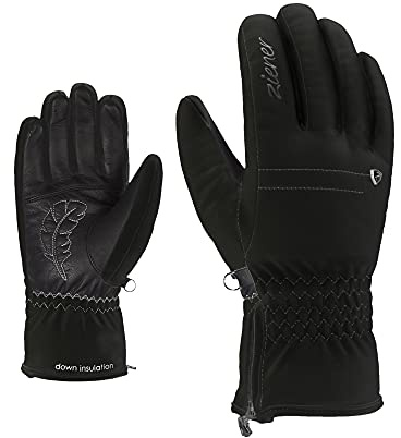 Ziener Damen Kylee Ski-Handschuhe/Wintersport | wasserdicht, Soft-Shell, extra warm