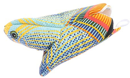 YUANstore Gants de cuisine en coton épais en forme de crabe/poisson 3D, résistants à la chaleur, pour la cuisine, le four à micro-ondes, isolants, antidérapants