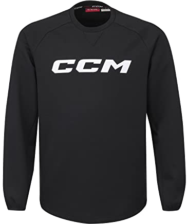 CCM Adult Umkleideraum Pullover, Farbe: schwarz, Größe: L