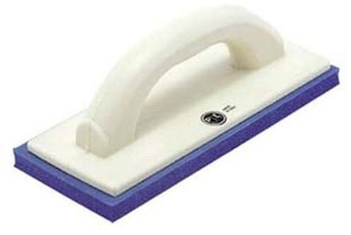 1PEZZO FRATTONE IN GOMMA CELLULA MEDIO-FINE BLU SUPPORTO IN PVC ART.877 - cm.21,5x13,5 art.877/1