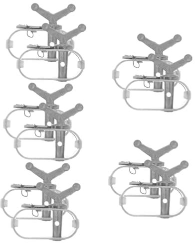 BESPORTBLE 10pezzi Tensionatore Per Cavi Heavy Duty Acciaio e Resistente Per Giardinaggio e Fissaggio Per Cavi e Reti Di Sicurezza