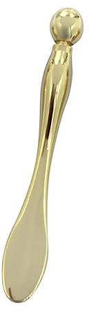 MAGICLULU Massagestab Für Augencreme Linderung Von Augenmüdigkeit Gesichtsstraffungs-augenmassagegerät Schönheitswerkzeug Augenmassagestab Mit Cremelöffel Gold