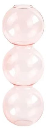 Jarrón de Bola de Burbuja de Cristal, arreglo de Flores nórdico, jarrones de Arte Floral esféricos creativos Modernos, decoración del hogar, decoración de la habitación