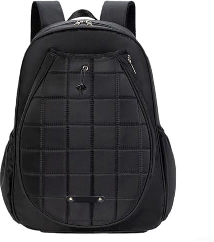 Borsa da tennis, per donne e uomini, grande zaino da tennis, può contenere da racchette da pickleball racchette da badminton, impermeabile, borsa da pickleball con spazio indipendente per scarpe da