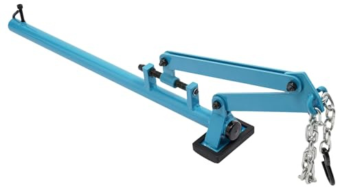 Ecoggeder Outil de levier de bras de suspension avec chaîne réglable de 0 à 22,83 pouces, force de traction maximale 500 kg, levier d'essieu universel pour le remplacement des roulements de roue et la