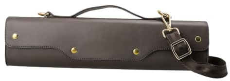 BESTonZON Aufbewahrungstasche Für Klarinettenkoffer Mini-tasche Handtaschen Für Damen Umhängetaschen Für Damen Damen-tragetaschen Tascheninstrument Mini-saxphone-tasche Coffee Messing