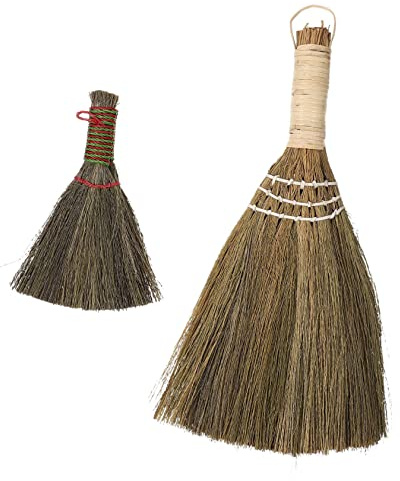 Healeved 2piezas Cepillo para Polvo De Escritorio Escobas Pequeñas De Mano Escobas De Limpieza para Escritorio Material Suave para Quitar Polvo Casa o Oficina