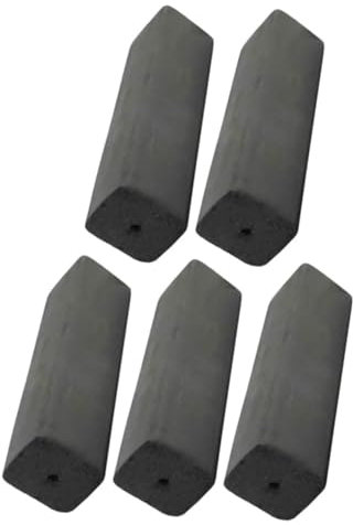 Happyyami 5pièces Tablettes De Naturel pour Barbecue De pour Cheminée Et Camping Allumage Rapide pour Activités De Plein Air