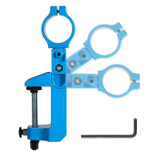 Support de perceuse d'établi, support pour perceuse électrique rotative, pince de fixation robuste, organisateur d'établi robuste, parfait pour une utilisation en atelier, garage et studio