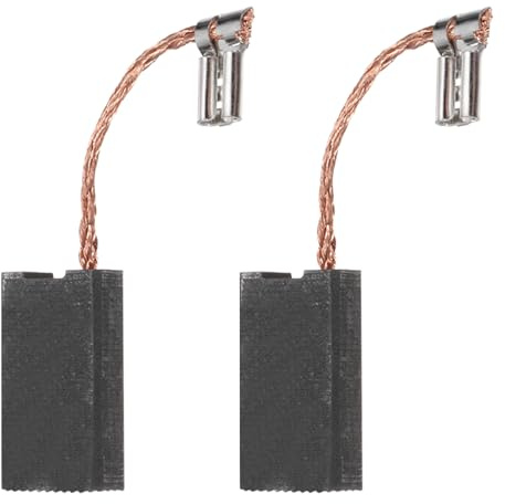 QUARKZMAN Escobillas de Carbón Kit, 25x6x12.5mm A69 2pcs Cepillo | de Carbono para Motor Carbon Brushes Repuesto para Reparación Herramienta Eléctrica Taladros Percutores Sierras Crculares