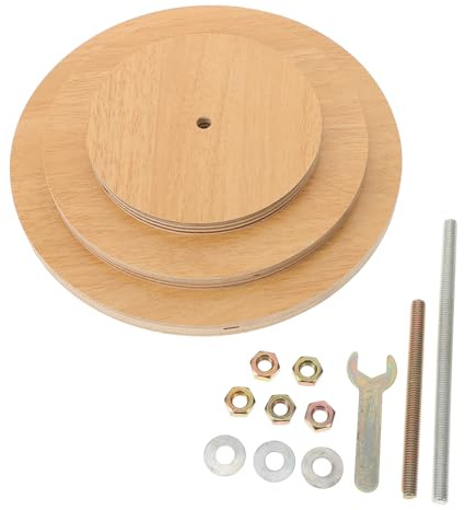 ERINGOGO Selbstgemacht Katzenplattform Aus Holz Rund Formstabile Kratzbaumscheibe Kompatibel Mit Einzelsäulen Abnehmbare Katzenplattform Für Individuelle Kratzbäume