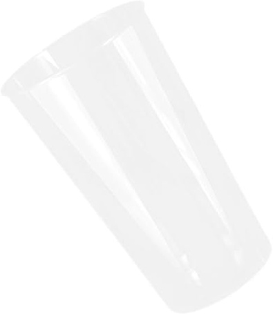 DIYEAH Secchiello Trasparente per Fiori in Plastica Pet, Vaso da Balcone Resistente Antiurto, Contenitore Multifunzionale Portafiori per Casa e Ufficio, Design Moderno e Compatto