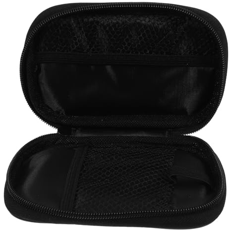 VICASKY Étui De Voyage En Polyuréthane Pour Diabétique Poche En Maille, Compatible Glucomètre Et Kit, Design Compact Pour Paquet à Main Ou Voiture, Noir