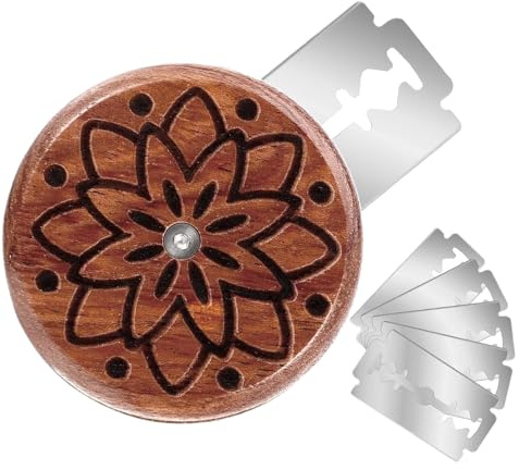 Lama Per Pane Attrezzo Per Incidere La Pasta | Taglierino in Legno di Precisione per Sfoglie Fatte in Casa,Utensile per Incisione 'Impasto nella Panificazione - Per Lievitazione Pane Taglio Panificazi