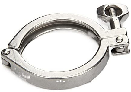 BKGWCSOR 0.5 0.75 1 1.5 2 2.5 3 4 5 Tri Clamp SUS 304 Stainless Steel Pipe Fitting for Home Brewing Beer Cheerfully (Size : 3Inch x K91)