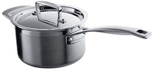 Le Creuset Cazo con tapa de acero inoxidable 3-Ply 16 cm, 96200916001000