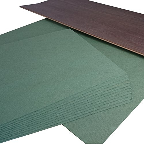 7 m² Ökotex Parquet Feltplatte 5 mm Starke Trittschalldämmung für Laminat-/ Parkett- und Korkböden. Stärke: 5 mm/Paketinhalt: 7 m² (7 m² | 1 Paket)