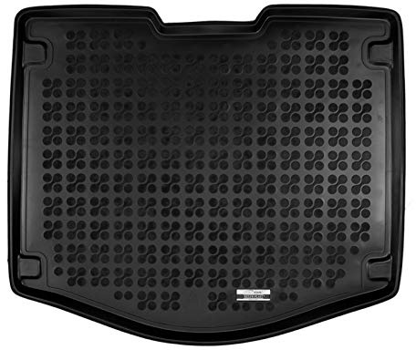 AZUGA Gummi-Kofferraumwanne für Ford C-Max 12/2010-2019 (vertiefter Boden) | hoher Rand, rutschfest, wasserdicht, Premium Kofferraummatte passgenau, TPE-Gummi, AZ12000121